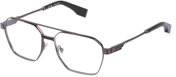 Police VPLQ76-56 glasses in Shiny Black Gold