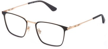 Police VPLQ70-52 glasses in Black/Gold