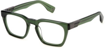 Police VPLN64E glasses in Shiny Transparent Green