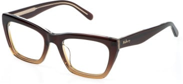 Mulberry VML276 glasses in Brown/Clear Brown