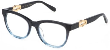 Mulberry VML264 glasses in Shiny Azure/Dark Blue