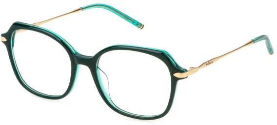 Mulberry VML243 glasses in Green/Transparent Green