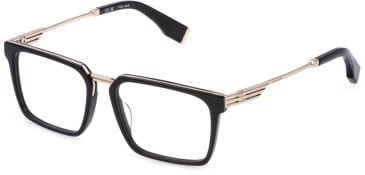 Police VPLQ77 glasses in Black/Rose Gold