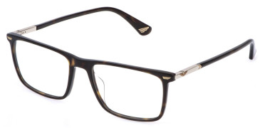 Police VPLQ68-55 glasses in Shiny Dark Havana