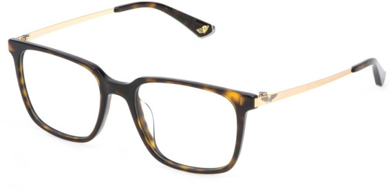 Police VPLP15-52 glasses in Shiny Dark Havana