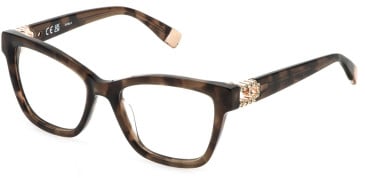 Furla VFU865S glasses in Brown/Honey Havana