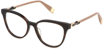 Furla VFU832-54 glasses in Shiny Dark Havana