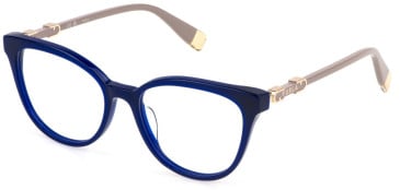 Furla VFU832-52 glasses in Shiny Opal Blue