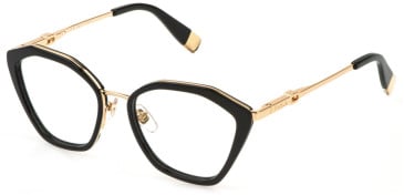Furla VFU831 glasses in Black/Rose Gold