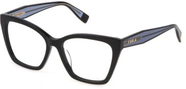 Furla VFU828 glasses in Shiny Black