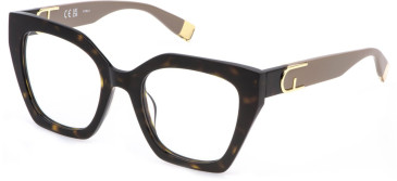 Furla VFU824V glasses in Shiny Dark Havana