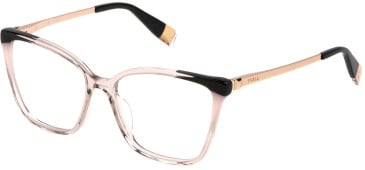 Furla VFU723V glasses in Clear Beige/Gold