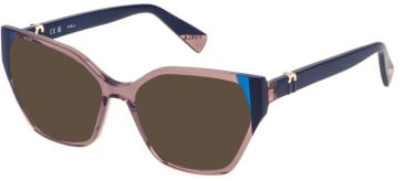 Furla VFU761V sunglasses in Clear Pink/Blue