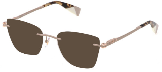 Furla VFU773 sunglasses in Shiny Full Beige