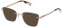Furla VFU773 sunglasses in Shiny Full Beige