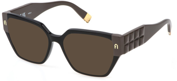 Furla VFU775 sunglasses in Shiny Black