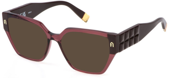 Furla VFU775 sunglasses in Shiny Transparent Raspberry