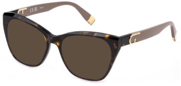 Furla VFU825V sunglasses in Shiny Dark Havana