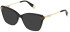 Furla VFU830 sunglasses in Shiny Black