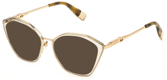 Furla VFU831 sunglasses in Shiny Rose Gold