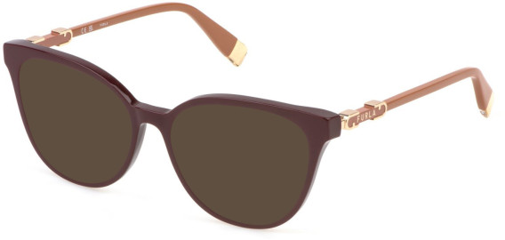 Furla VFU832-52 sunglasses in Full Bordeaux
