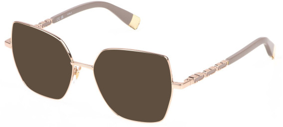 Furla VFU835 sunglasses in Shiny Copper Gold