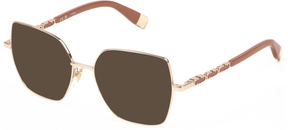 Furla VFU835 sunglasses in Shiny Rose Gold