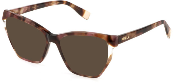 Furla VFU868V sunglasses in Brown Havana
