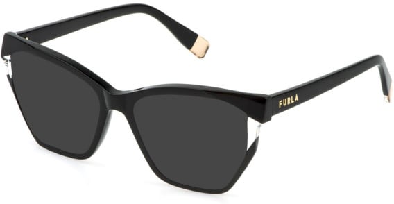 Furla VFU868V sunglasses in Shiny Black