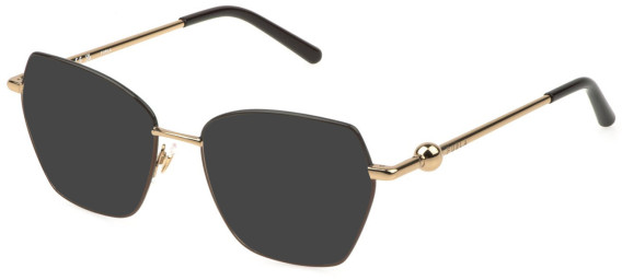 Furla VFU871 sunglasses in Shiny Rose Gold/Brown