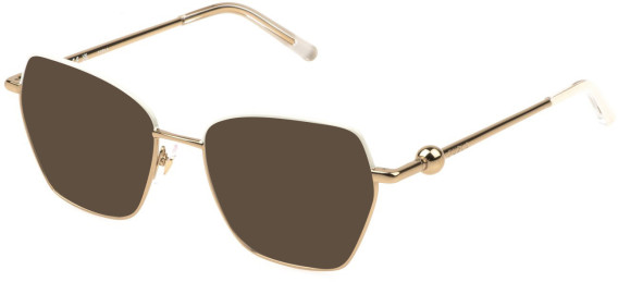 Furla VFU871 sunglasses in Shiny Rose Gold/Ivory