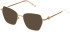 Furla VFU871 sunglasses in Shiny Rose Gold/Ivory