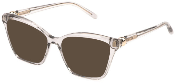 Furla VFU876 sunglasses in Transparent Grey