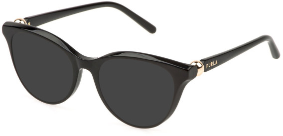 Furla VFU877 sunglasses in Shiny Black