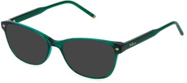 Mulberry VML241 sunglasses in Transparent Green