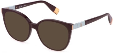 Furla VFU720 sunglasses in Bordeaux