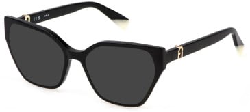 Furla VFU761 sunglasses in Shiny Black