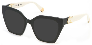 Furla VFU824V sunglasses in Shiny Dark Green