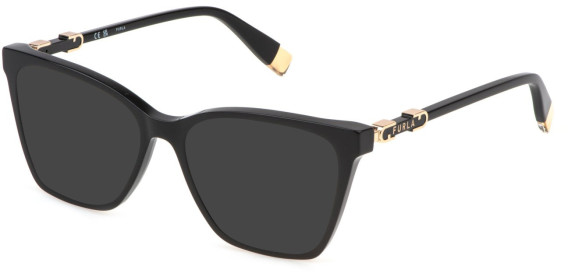 Furla VFU833-52 sunglasses in Shiny Black