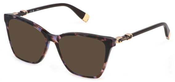 Furla VFU833-52 sunglasses in Multicoloured Havana