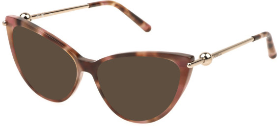 Furla VFU946 sunglasses in Brown Havana/ Gold