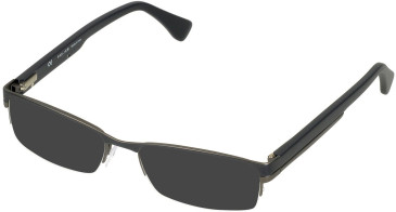 Police V8906N sunglasses in Matt Antique Indigo Blue