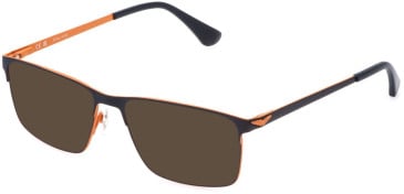 Police VPLD06-56 sunglasses in Matt Orange
