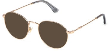 Police VPLP07 sunglasses in Shiny Total Rose Gold