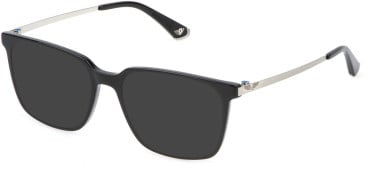 Police VPLP15-55 sunglasses in Shiny Black