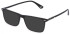 Police VPLQ68-52 sunglasses in Shiny Black