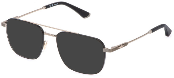 Police VPLQ75 sunglasses in Shiny Camel/Black