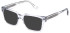Police VPLQ73E sunglasses in Clear Grey