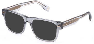 Police VPLQ72E sunglasses in Transparent Grey