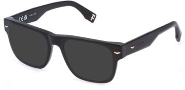 Police VPLQ72 sunglasses in Shiny Black